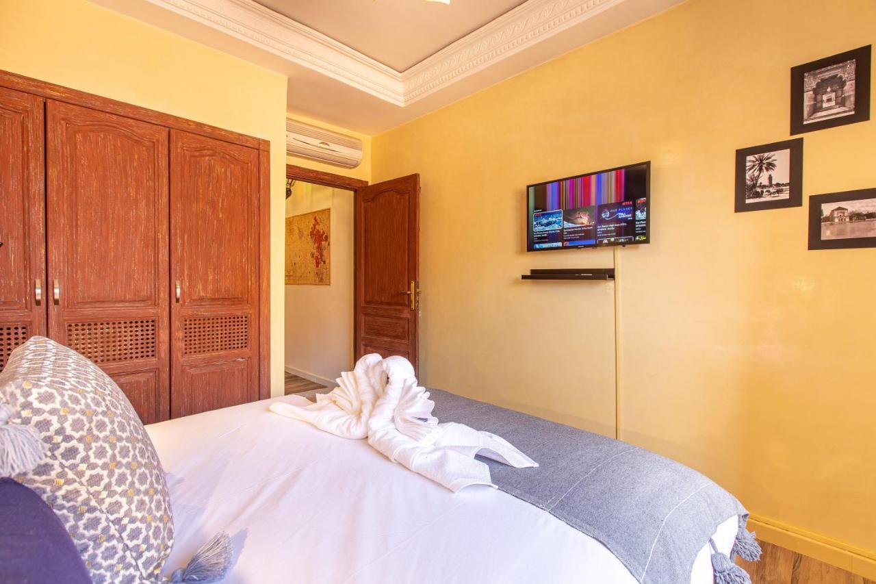 Appartement Bel Centre-ville Avec Jacuzzi Privatif Marrakesh